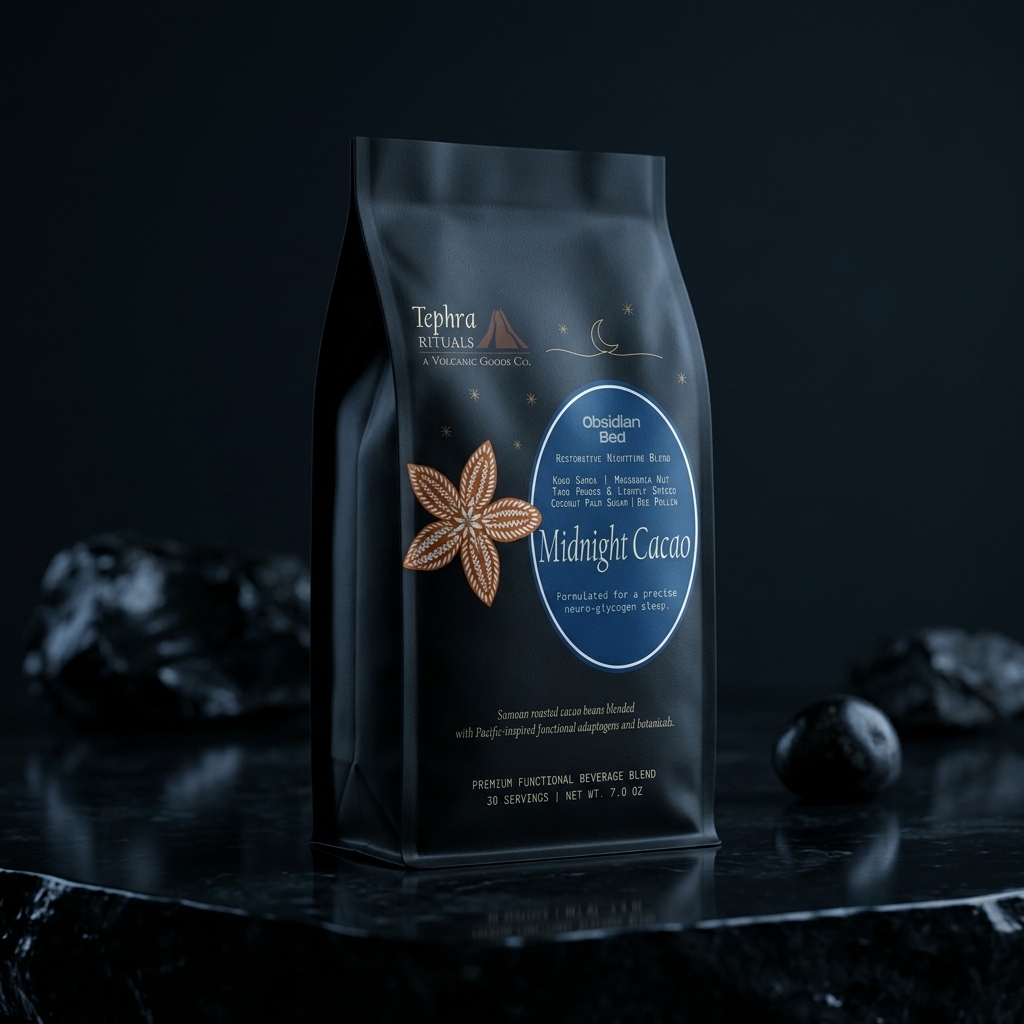 Obsidian Bed Midnight Cacao